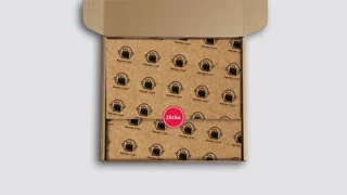 کاغذ بسته بندی کرافت 40 گرم تکرنگ 